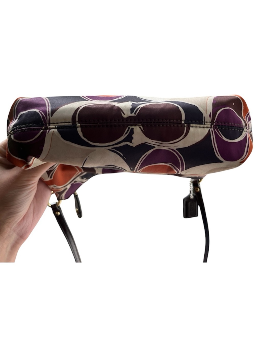 Coach Ashley Scarf Print Crossbody Bag - Picture 6 of 10